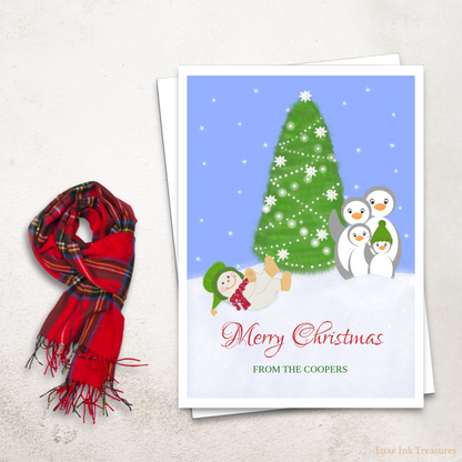 Editable Christmas Card | Playful Christmas Card